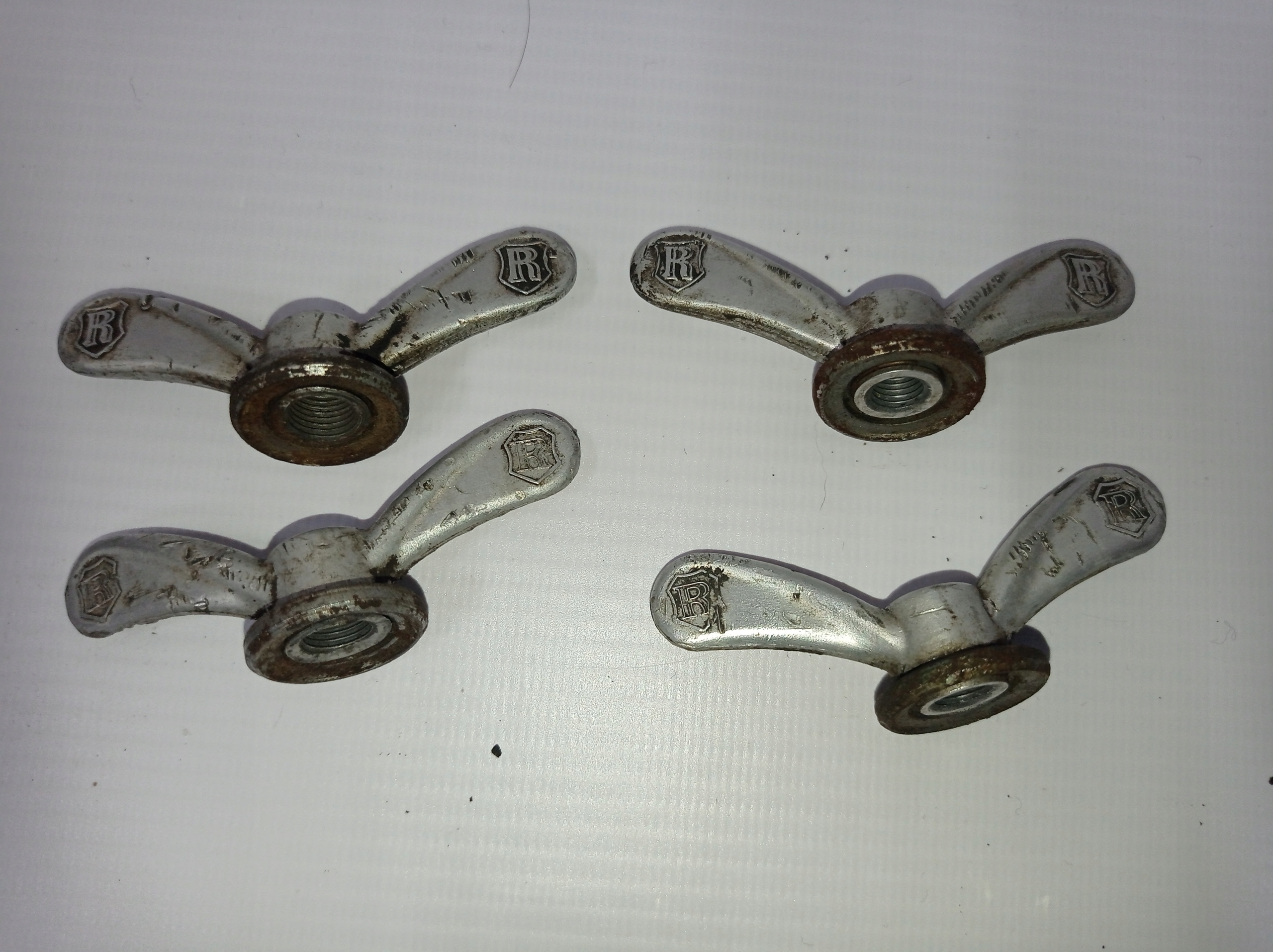 RABENEICK - CZĘŚCI STAREGO ROWERU - EMBLEMATY - ORYGINAŁY Marka Rabeneick