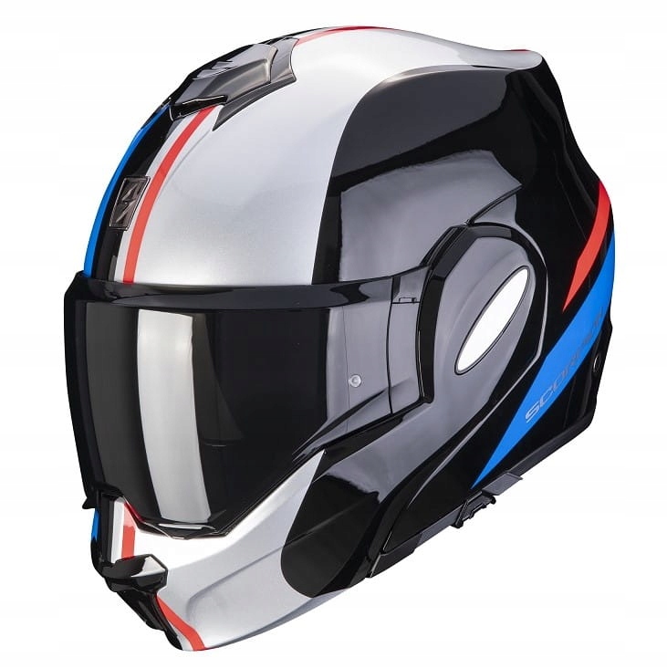 Čeľusťová prilba Scorpion Exo-tech Evo Forza veľkosť XL