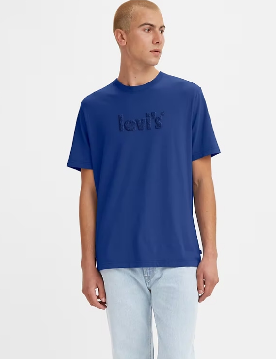 LEVIS PODKOSZULEK MĘSKI NIEBIESKI LOGO Marka Levi's