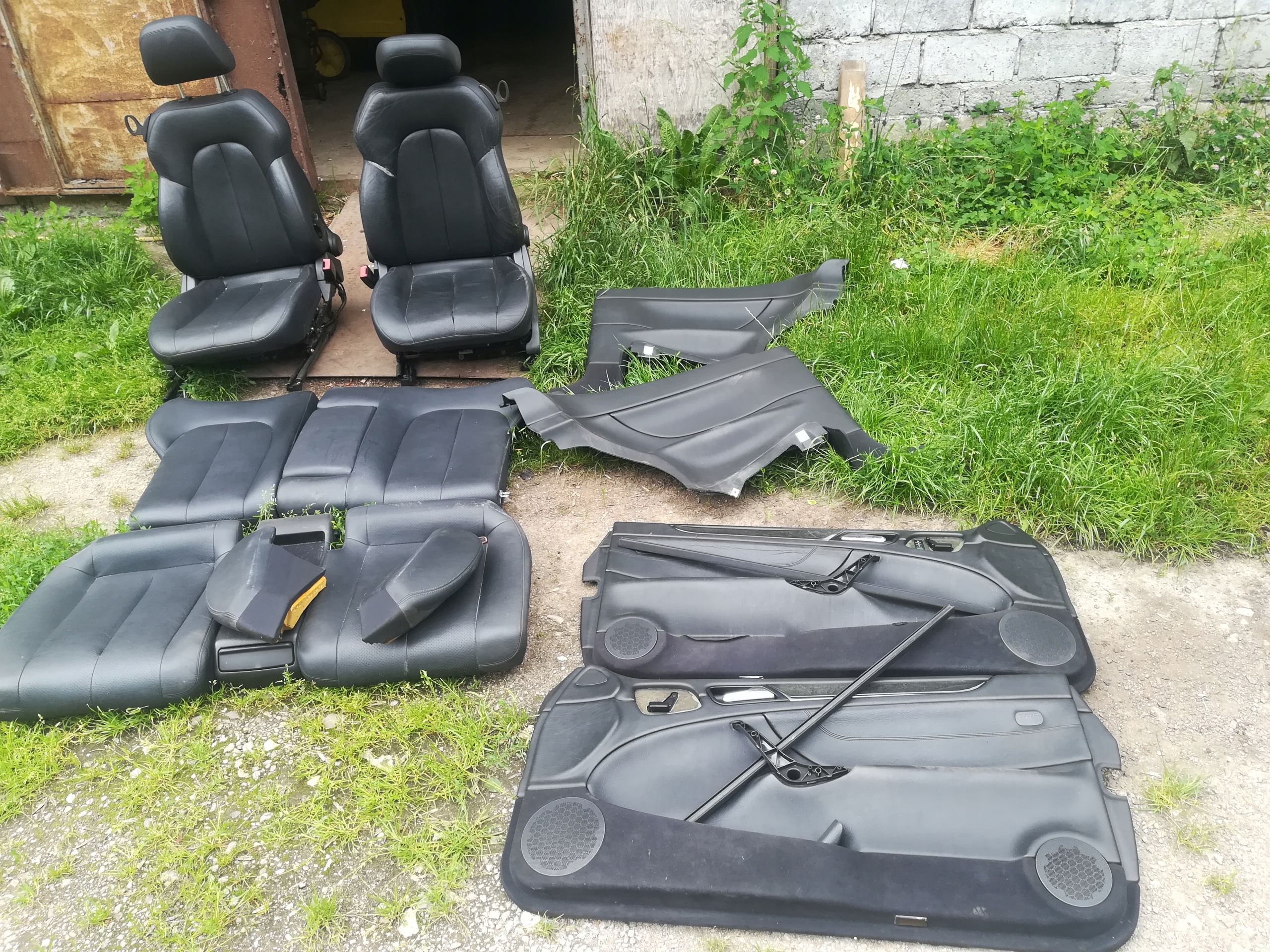 (MERCEDES W208 CLK сиденье диван обивка двери