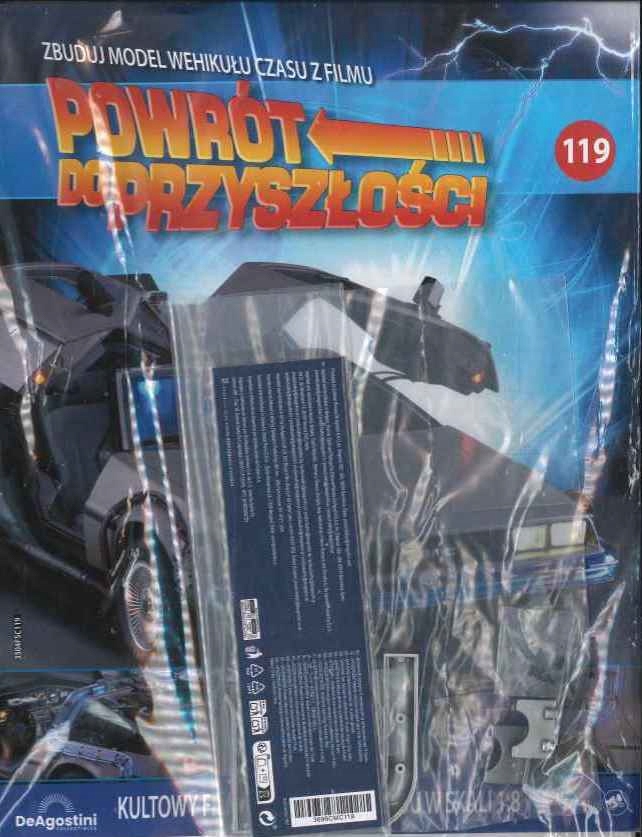 KOLEKCJA DELOREAN POWRÓT DO PRZYSZŁOŚCI nr 119