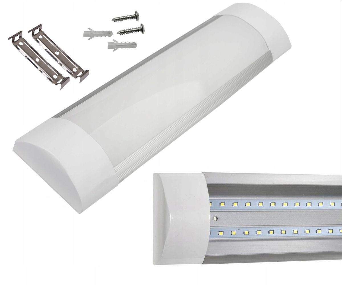 

Lampa natynkowa Led 30cm 9W do garażu warsztatu