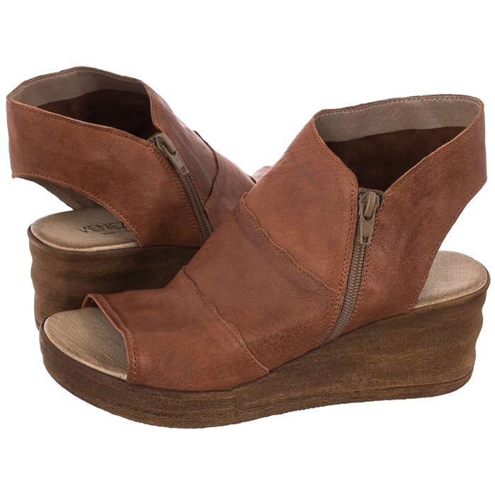 

Buty Damskie Sandały Venezia Brązowe 7806 Pelle