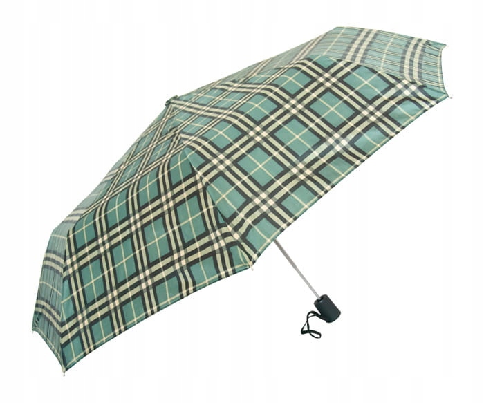 

Parasol damski automat krata zielona