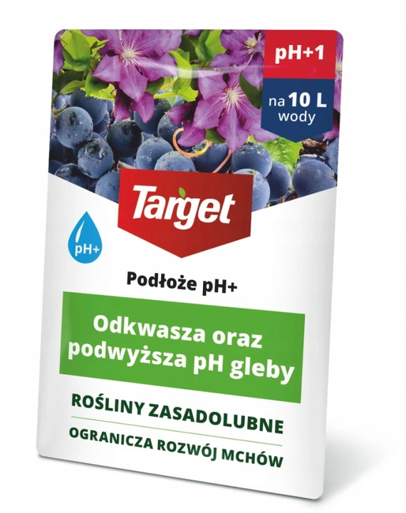 

Target Podłoże pH+ odkwasza i podwyższa pH gleby