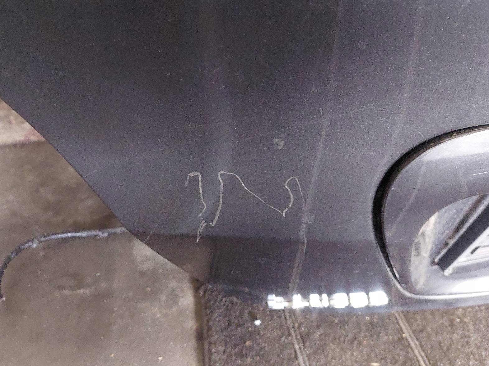 trunk door boot MITSUBISHI SPOILER LANCER VII A02A