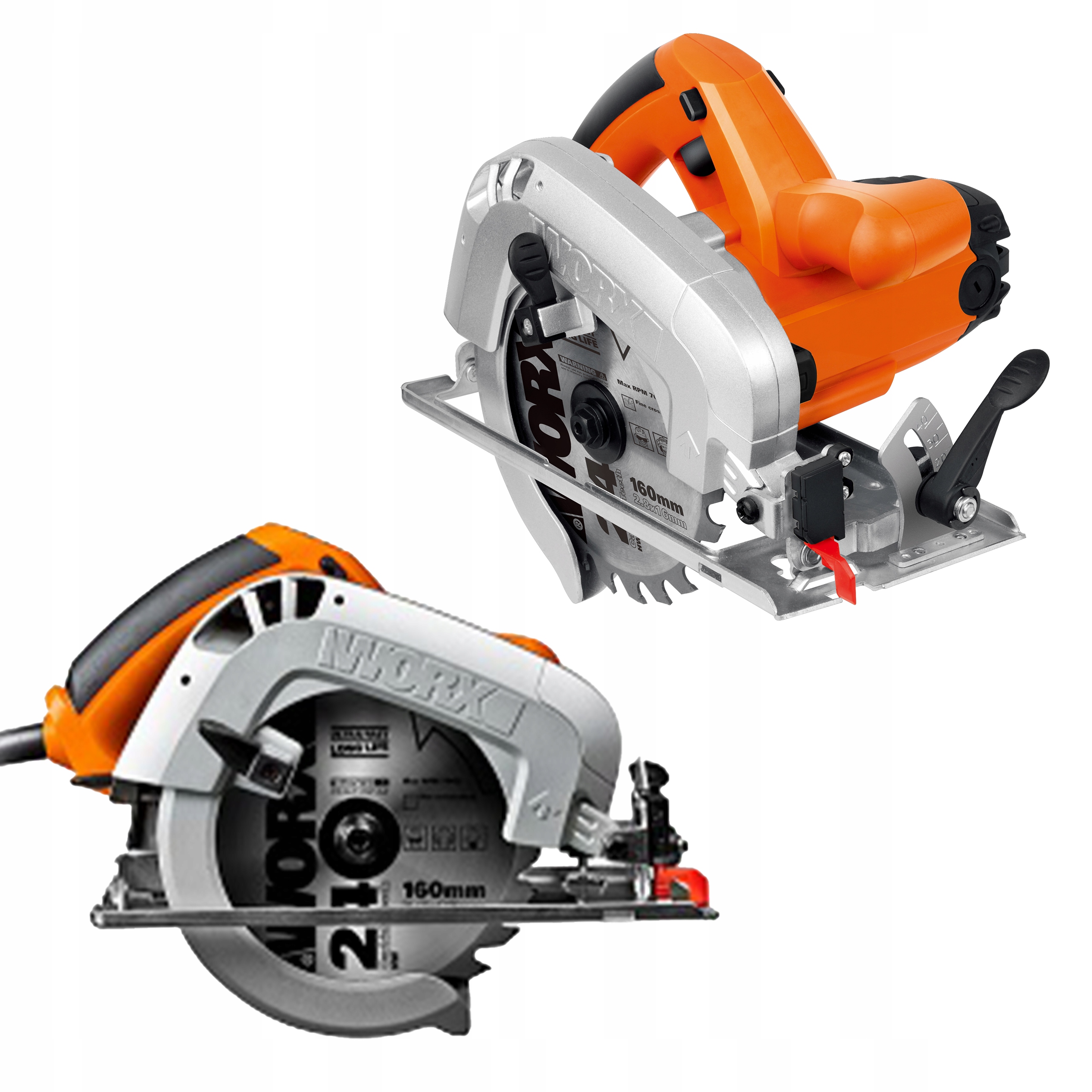 Piła Tarczowa do drewna Przecinarka Pilarka Worx WX425 1200W tarcza 160mm