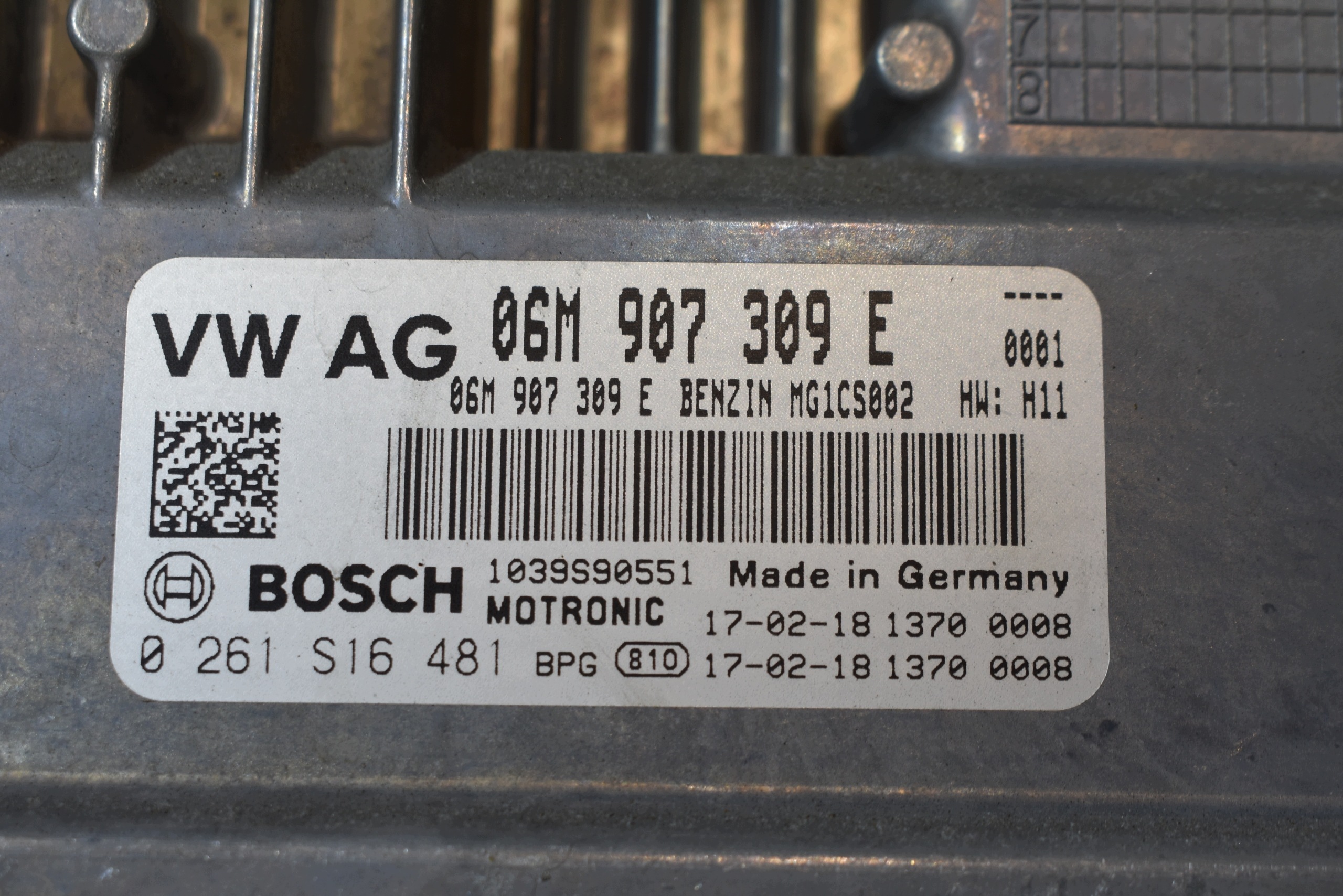 IDEALNY control unit of the engine PORSCHE PANAMERA 971 1