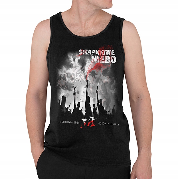 TANK TOP PATRIOTYCZNE SIERPNIOWE NIEBO