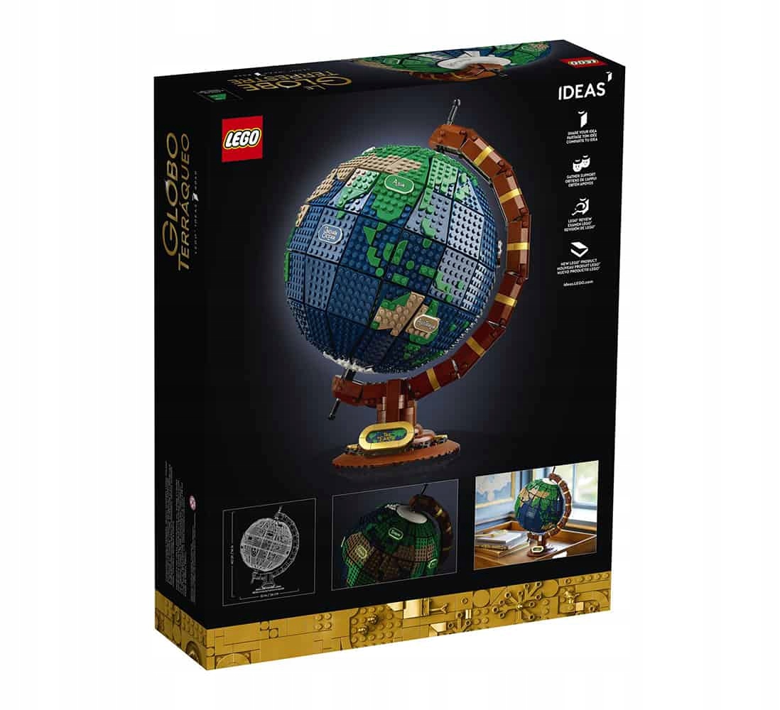 LEGO 21332 IDEAS - GLOBUS Numer produktu 21332