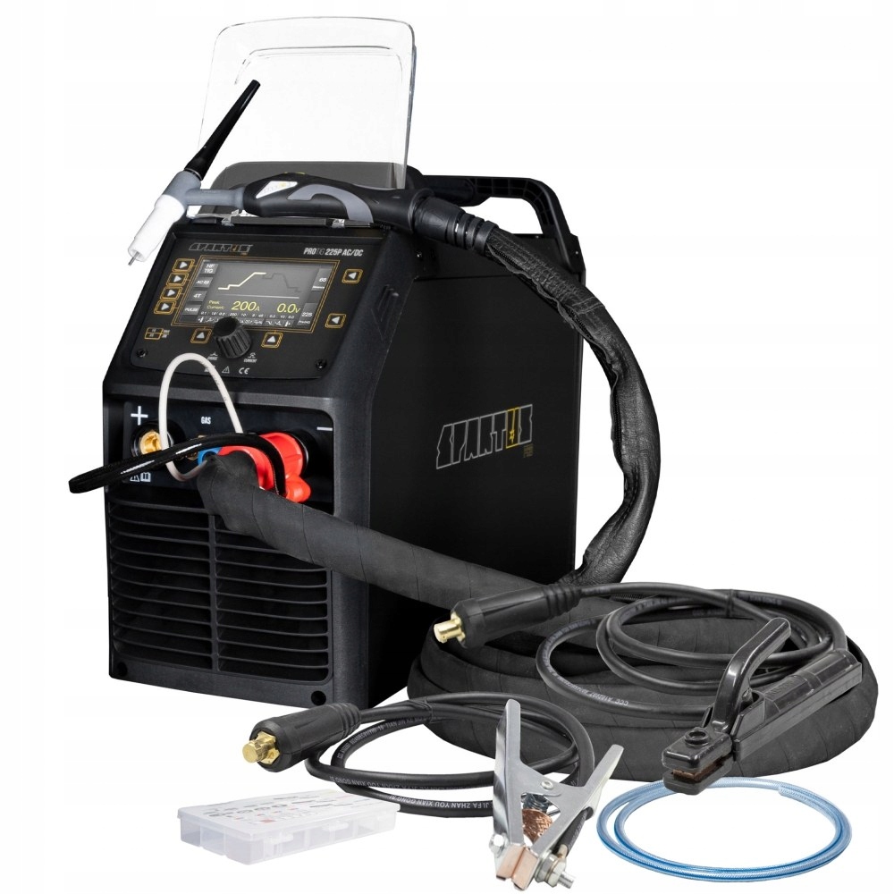Svářečka Spartus Pro Tig 200A Puls Ac/dc Paket 8 m