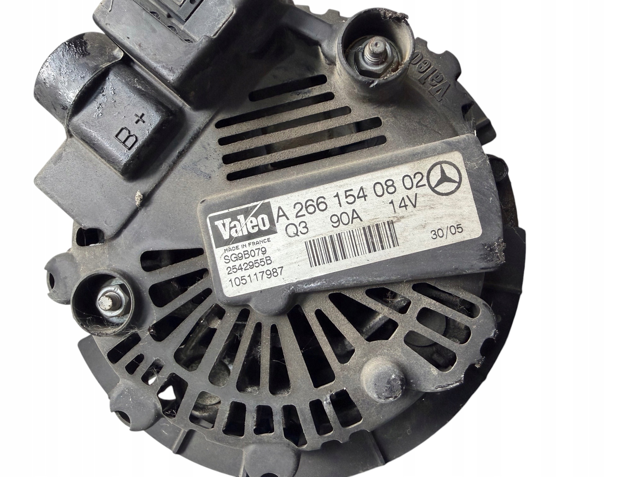 alternator MERCEDES W169 1.5 A2661540802