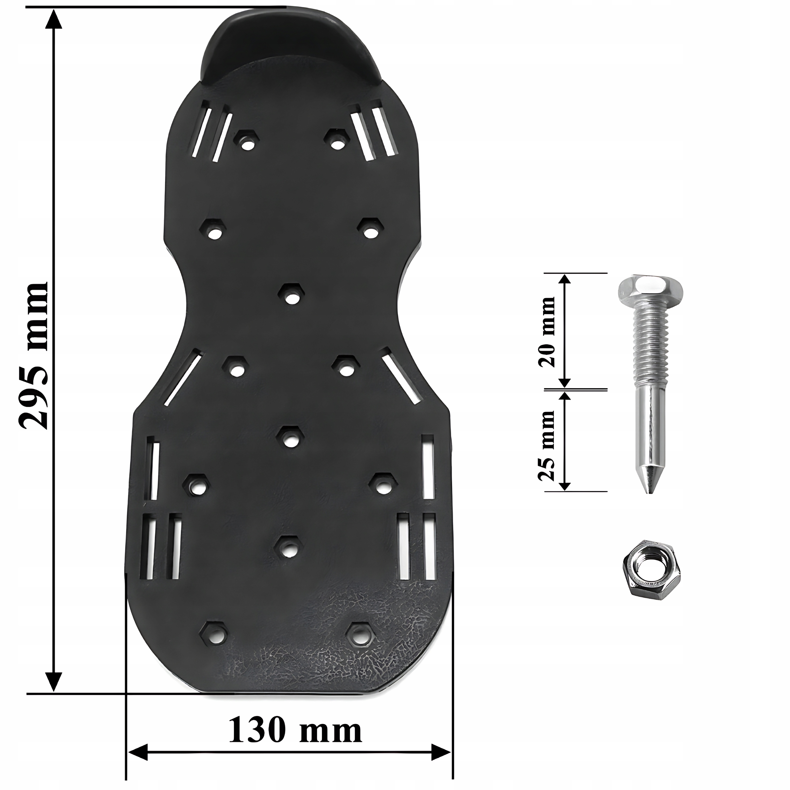 AERATOR OGRODOWY NAKŁADKI NA BUTY Z KOLCAMI DO NAPOWIETRZANIA AREATOR TRAWY Seria AERATOR OGRODOWY NAKŁADKI NA BUTY