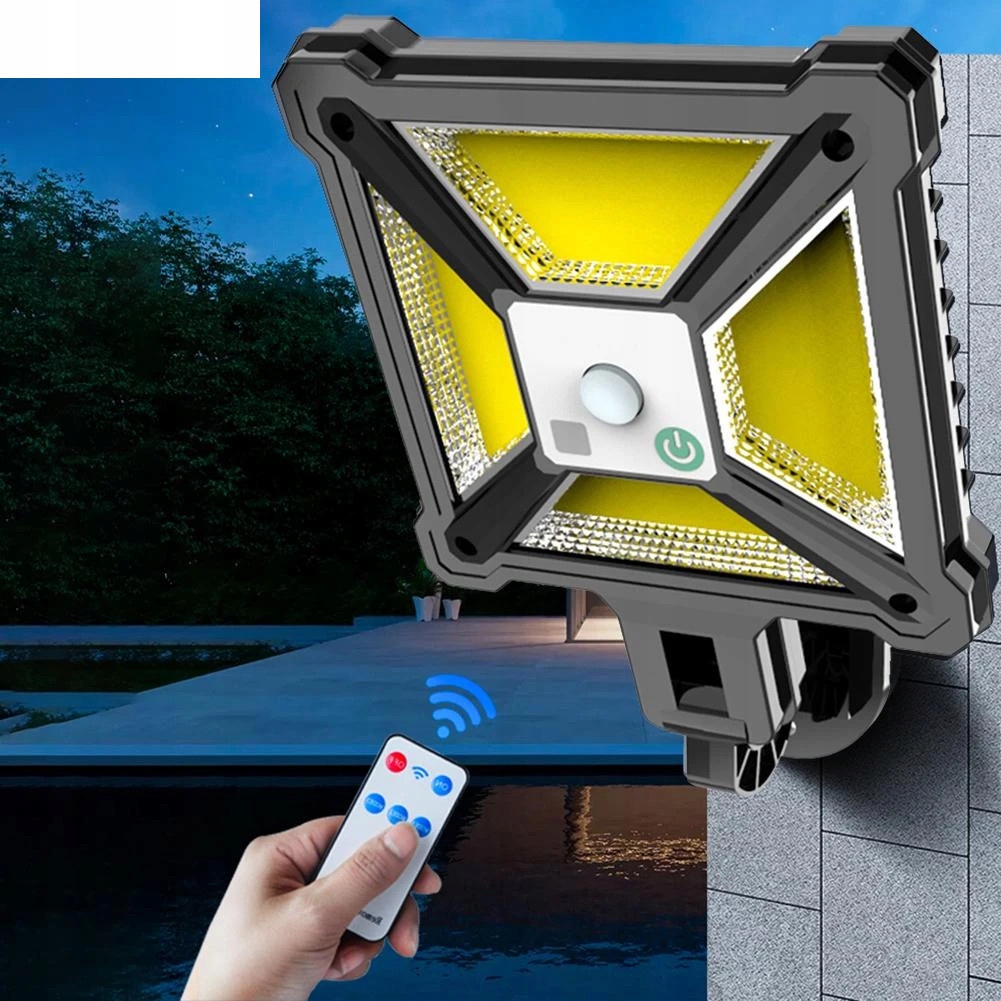 LAMPA SOLARNA LED Z CZUJNIKIEM RUCHU I ZMIERZCHU Kod producenta HS-V96