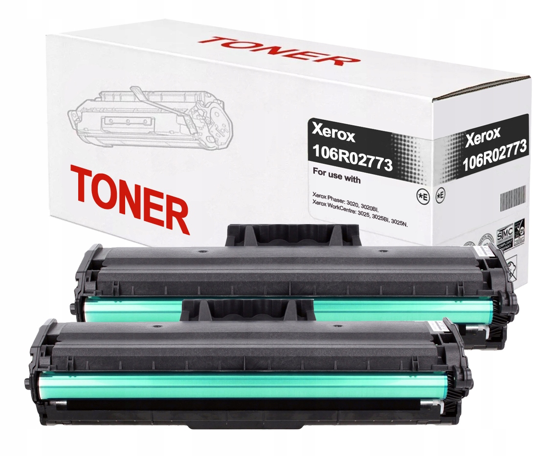

2X Toner Zamienny do Xerox 3020 3025 106R02773