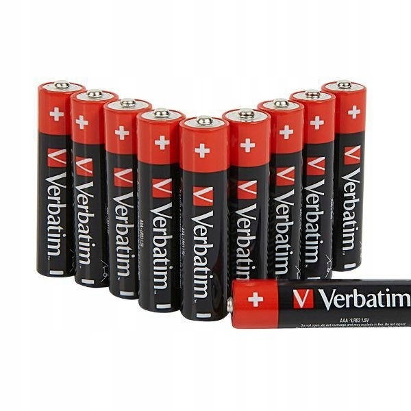 Verbatim Bateria alkaliczna Aaa LR03 10szt 49874