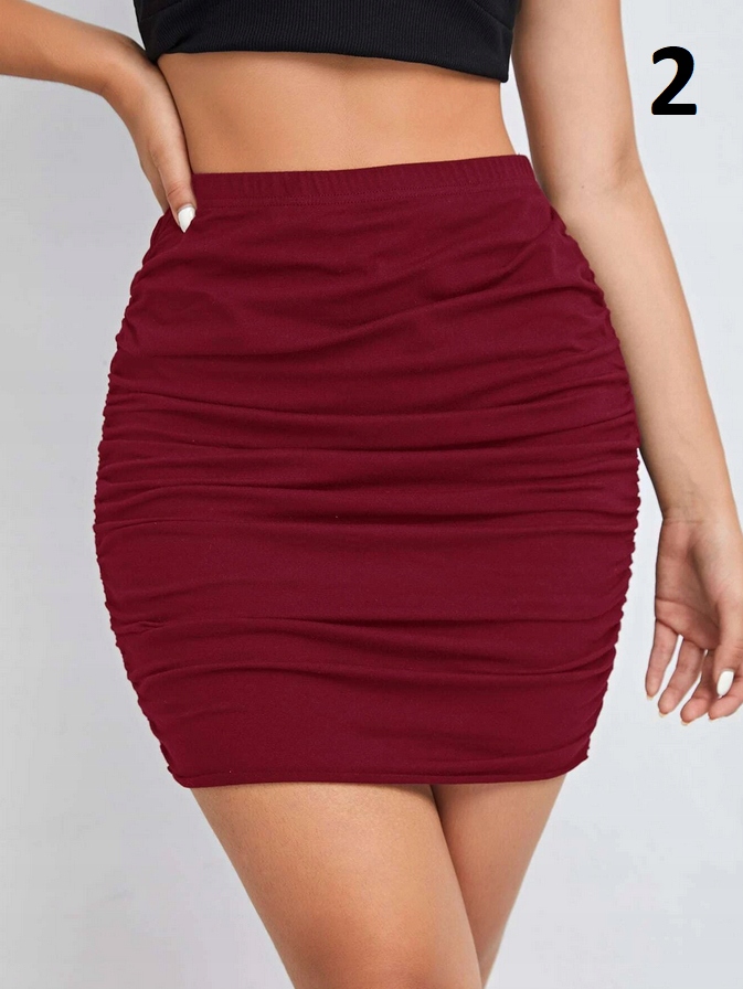 ELEGANCKA SPÓDNICA SPÓDNICZKA OŁÓWKOWA KOLORY S Marka inna