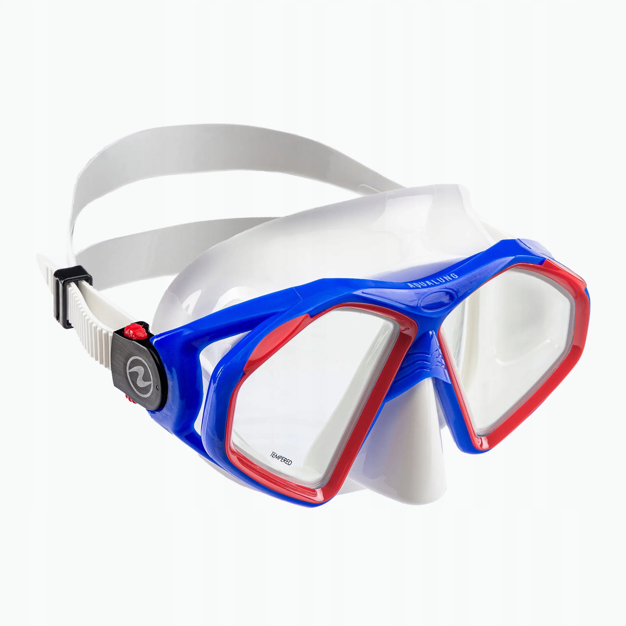 Maska do pływania na basen uniwersalna unisex Aqua Lung Hawkeye Blue