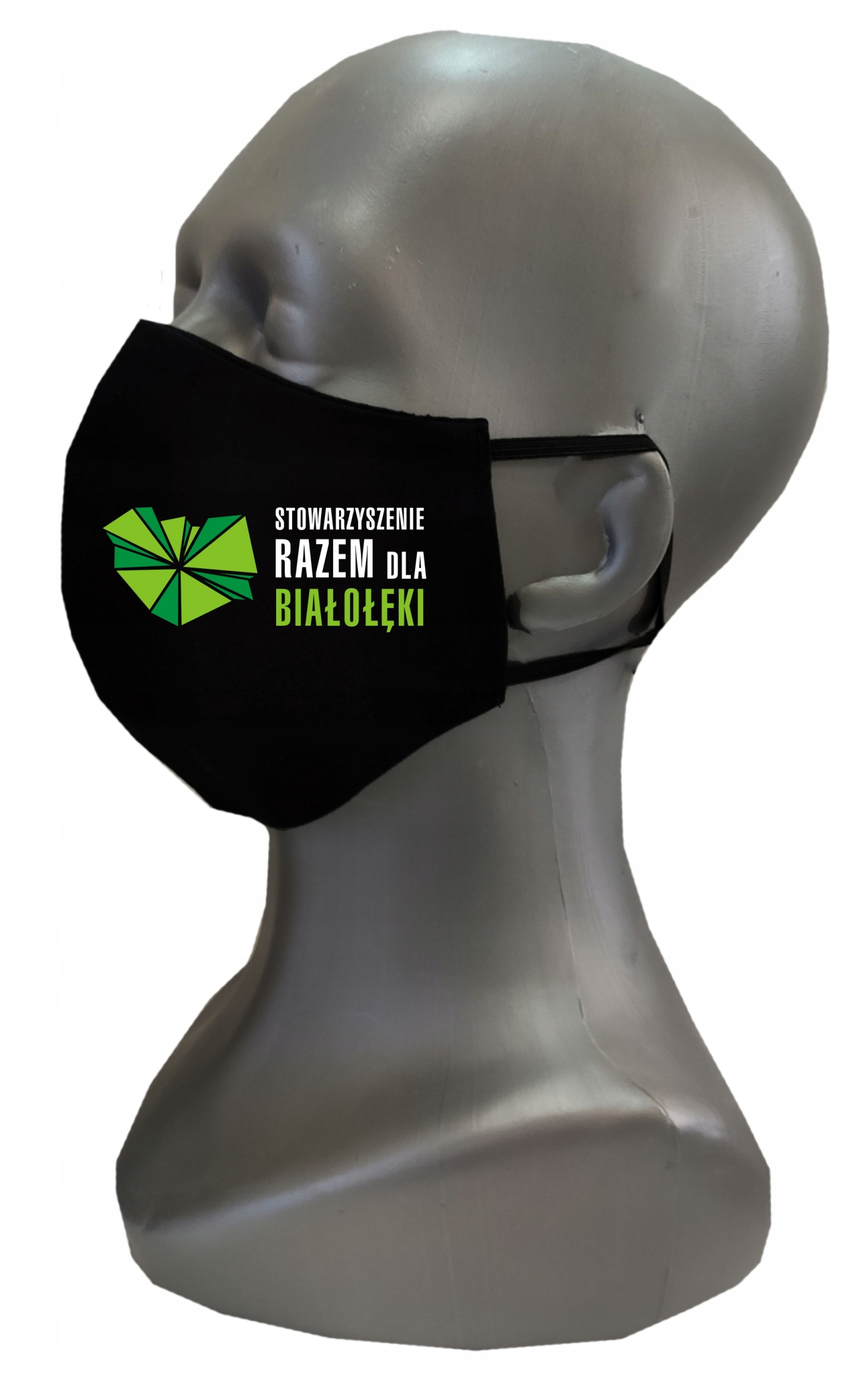 

Maseczki maseczka z Twoim logo nadrukiem Czarna