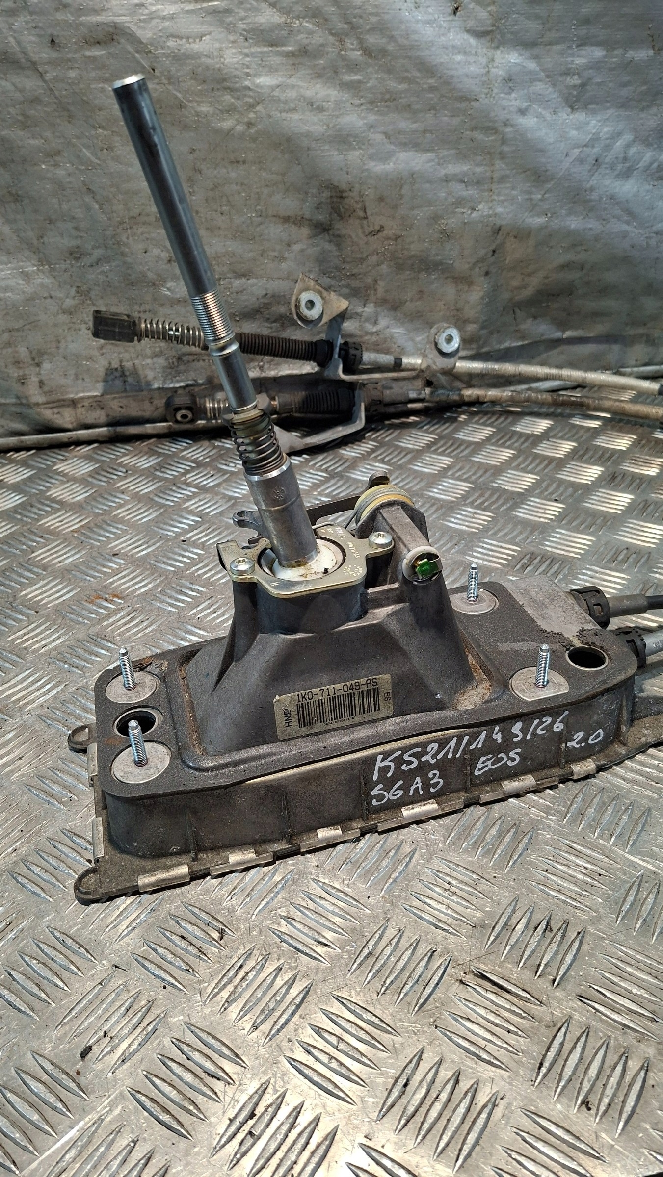 Schaltkulisse Bowdenzug Schalt getriebe VW EOS 2.0B