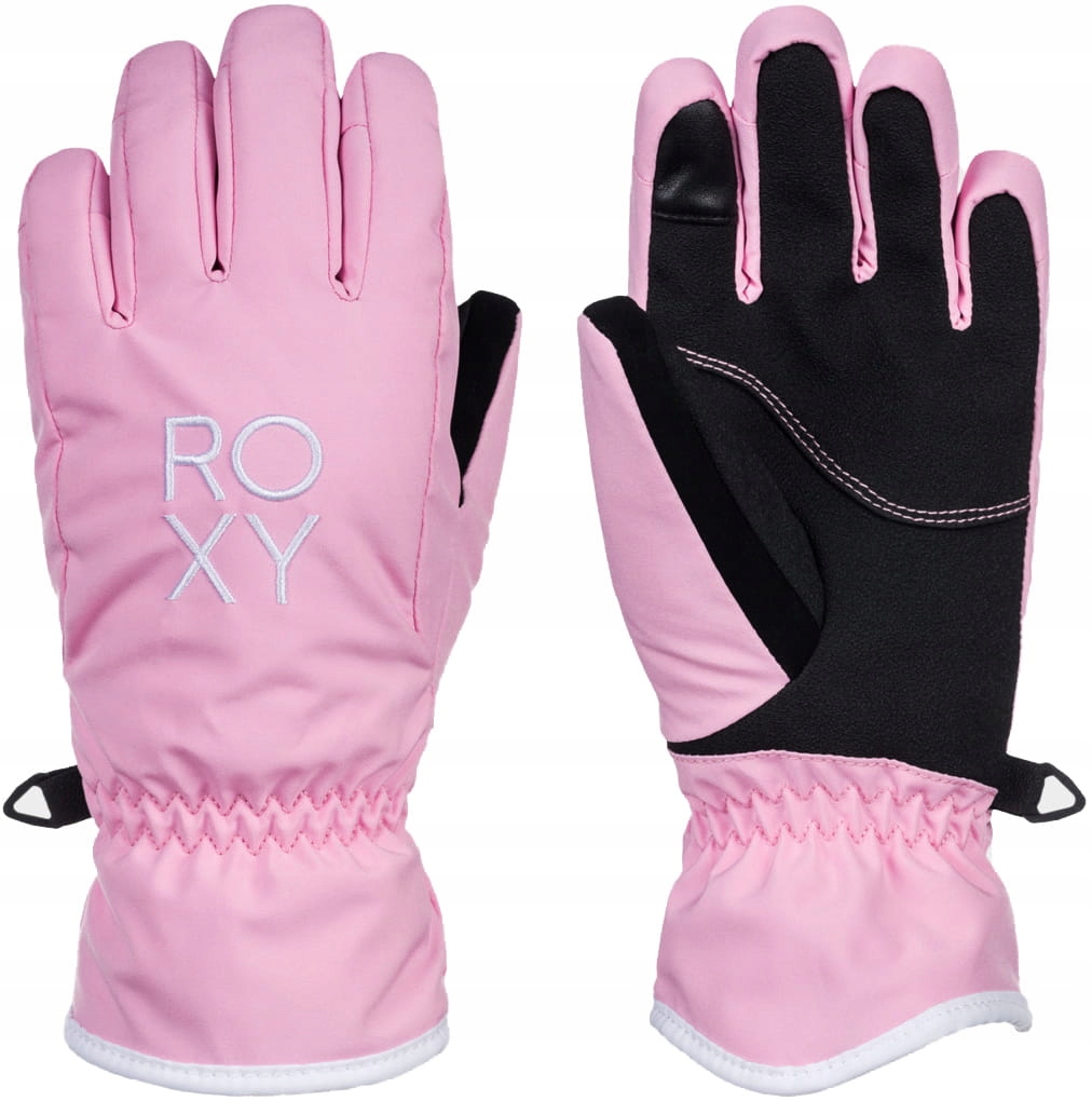 Rękawice narciarskie dziecięce zimowe ocieplane na narty membrana Roxy
