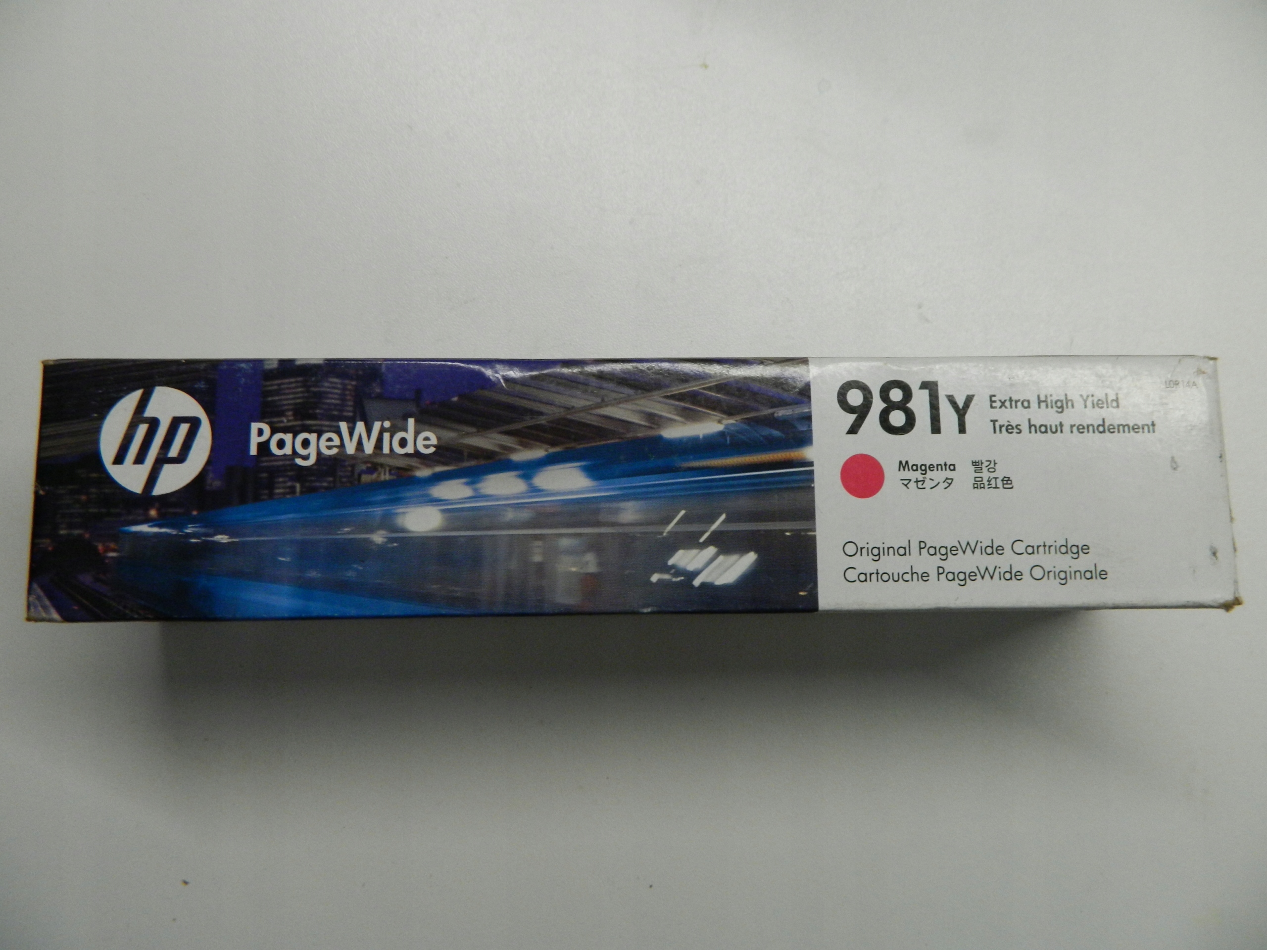 Tusz Hp 981Y Magenta Originál L0R14A