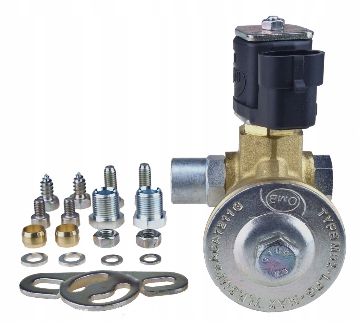 Elektroventil Omb 8/8 mm Plynový ventil MB2 s filtrem