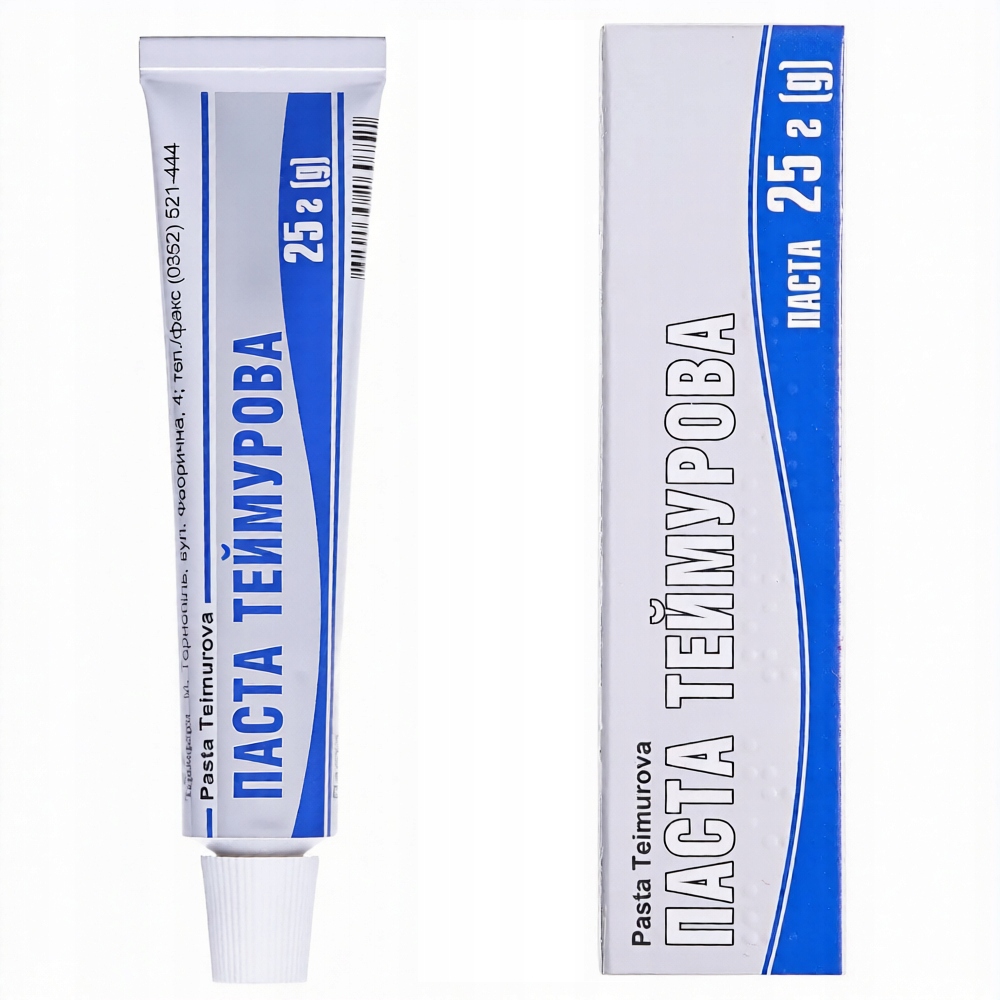Maść Tejmurowa, pasta tejmurova do stóp 25 ml – Ternopharm