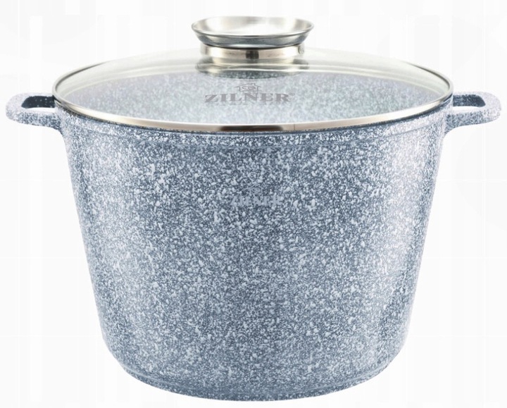 Veľký Hrniec mramorový hrniec, Indukcia Plyn kotol 14 l/32 cm Premium Zilner