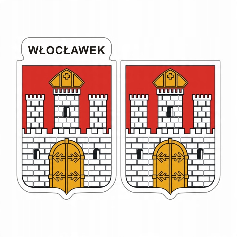 

Naklejki herb Włocławek