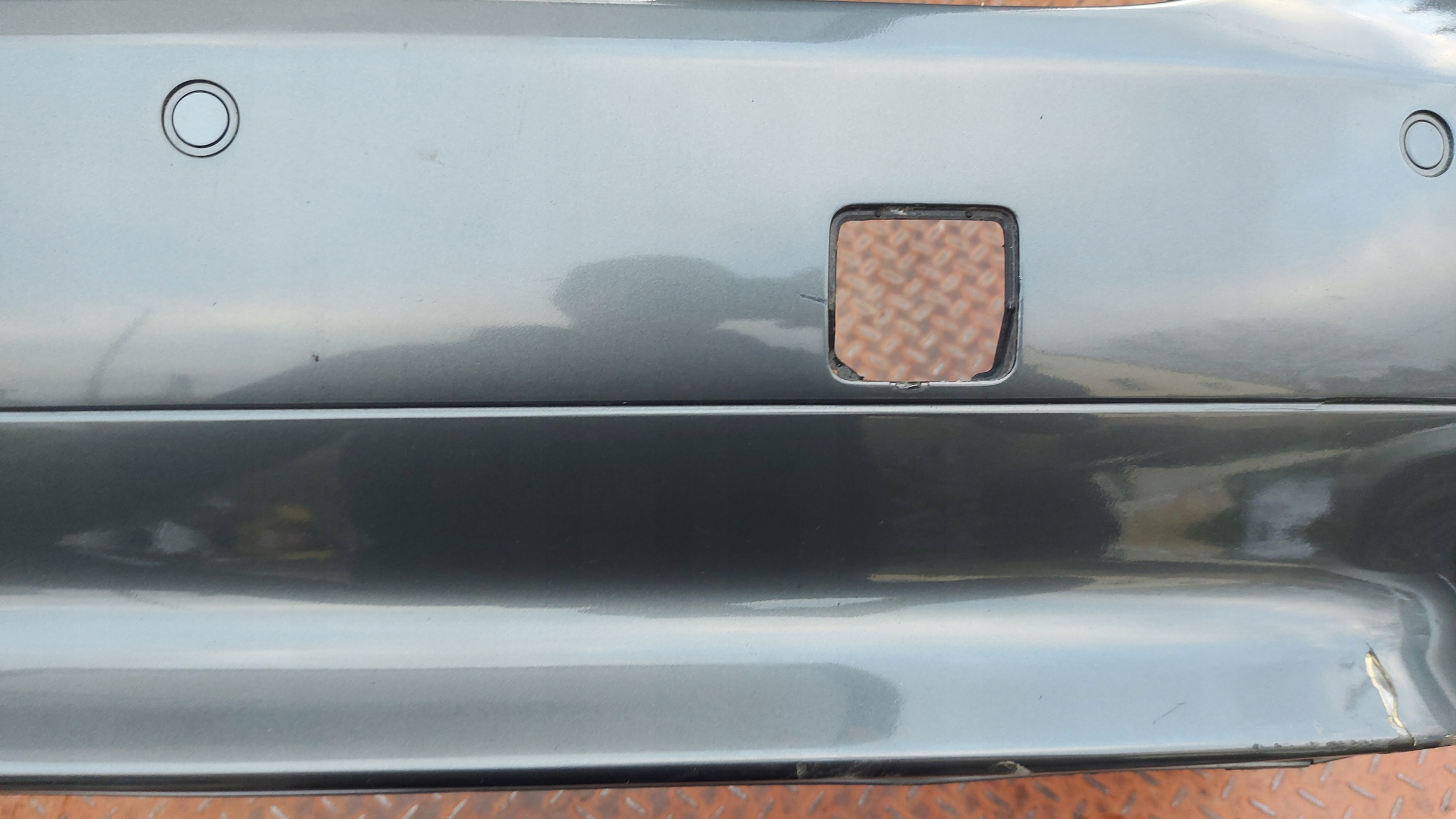 bumper rear part rear BMW 5 E61 03-10