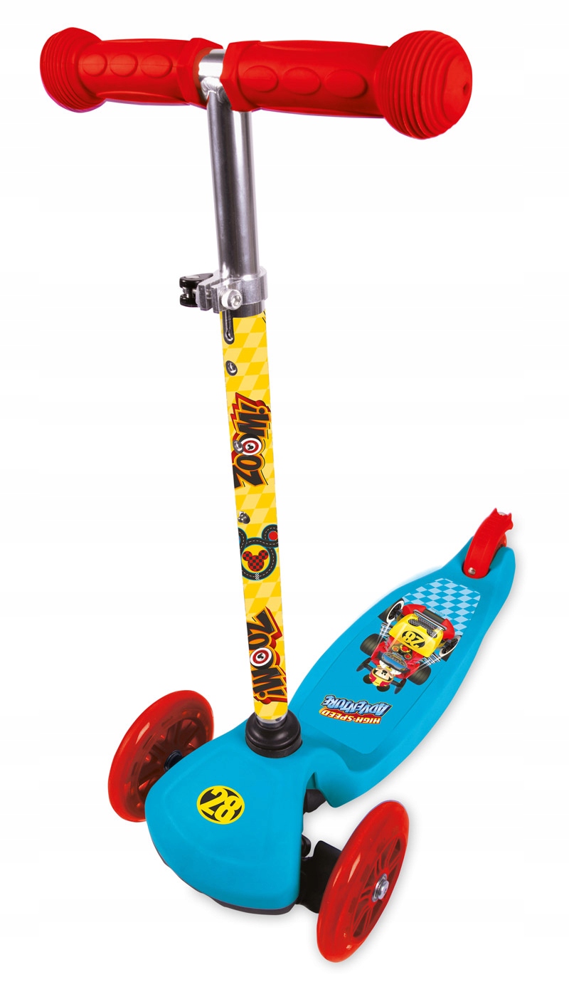 HULAJNOGA 3 KOŁA TRÓJKOŁOWA BALANSOWA MICKEY MIKI Liczba kół 3