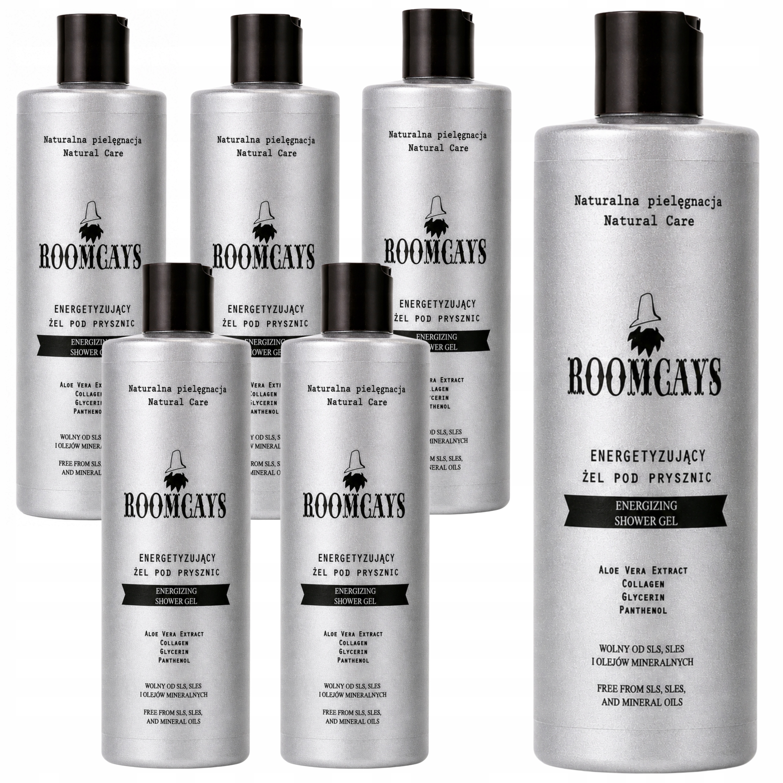 Żel Pod Prysznic Męski Płyn Do Mycia Ciała For Men Roomcays Naturalny