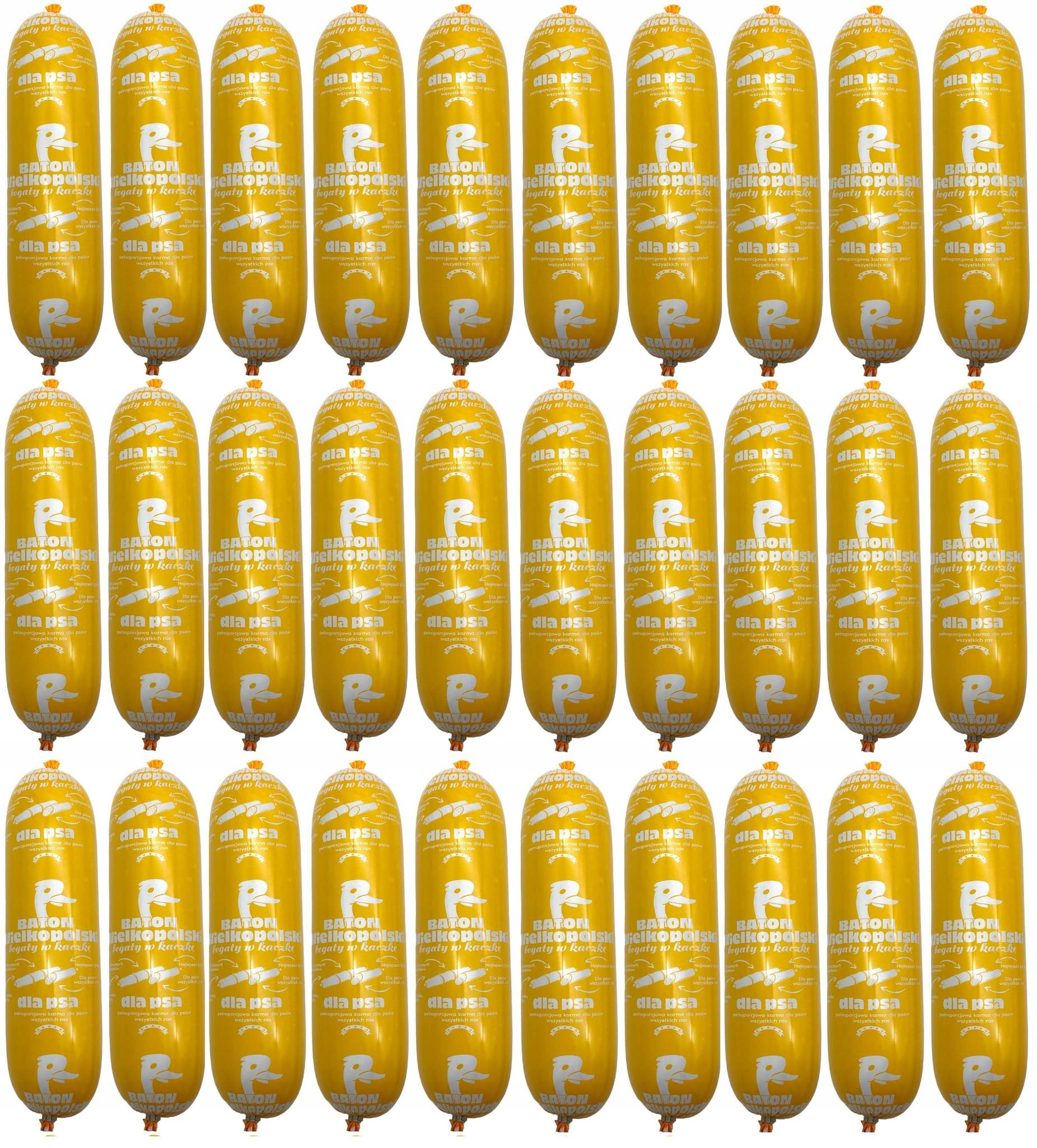 Levně Velkopolská tyčinka pro psa 900 g kachna x 30 ks