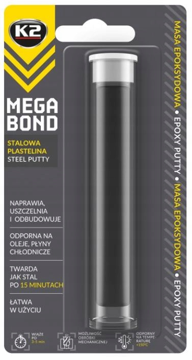 

K2 Bond Stalowa Plastelina Naprawcza 20G