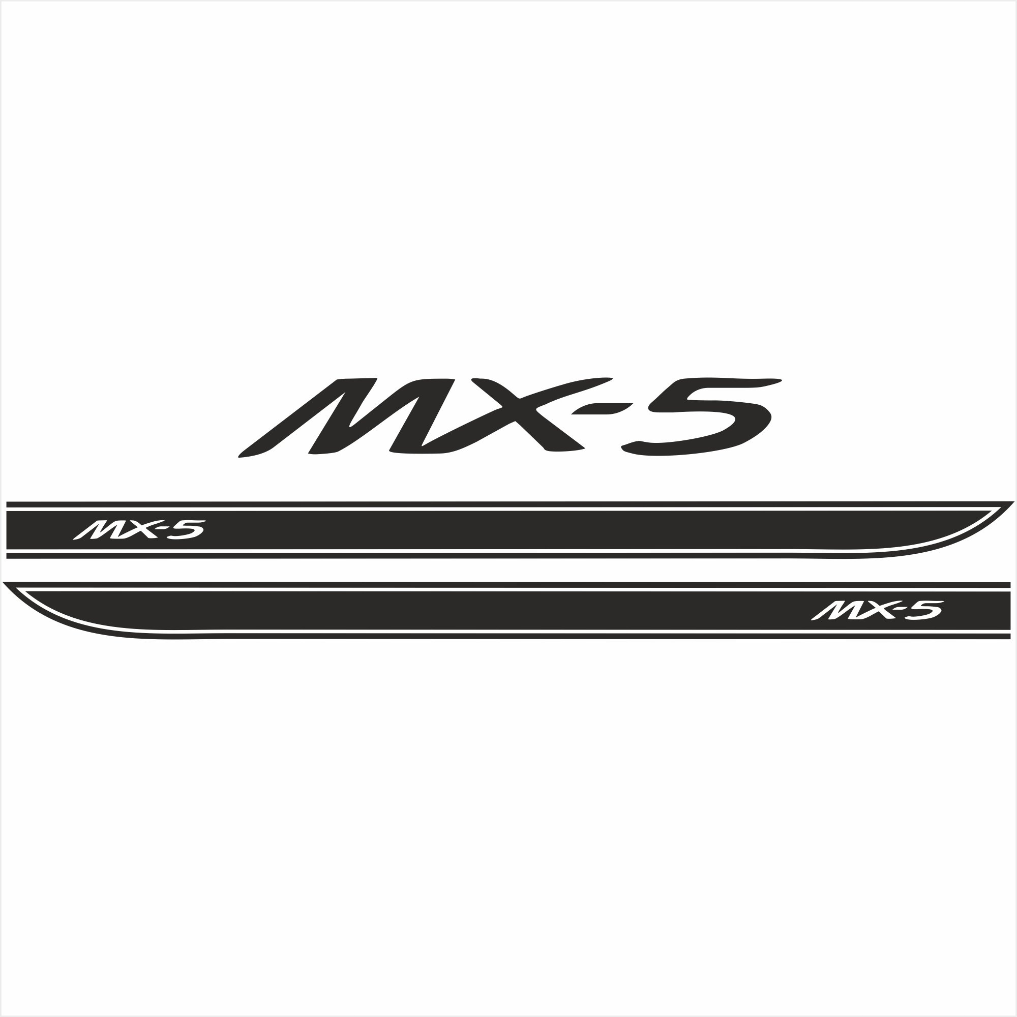 Samolepky na Mazda MX-5