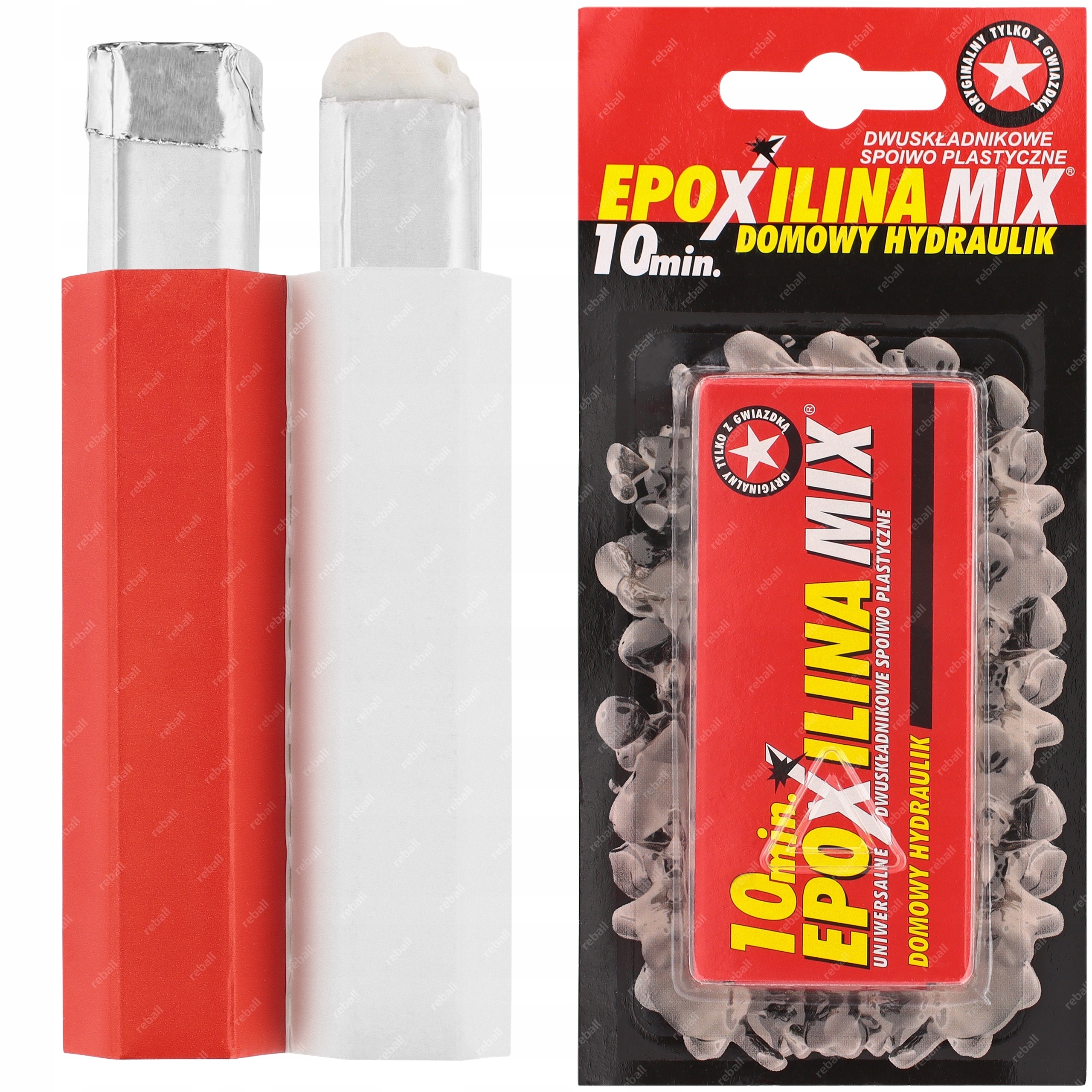 Epoxilina MIX Mocne Spoiwo Dwuskładnikowe Klej Drewno Metal Plastik Szkło