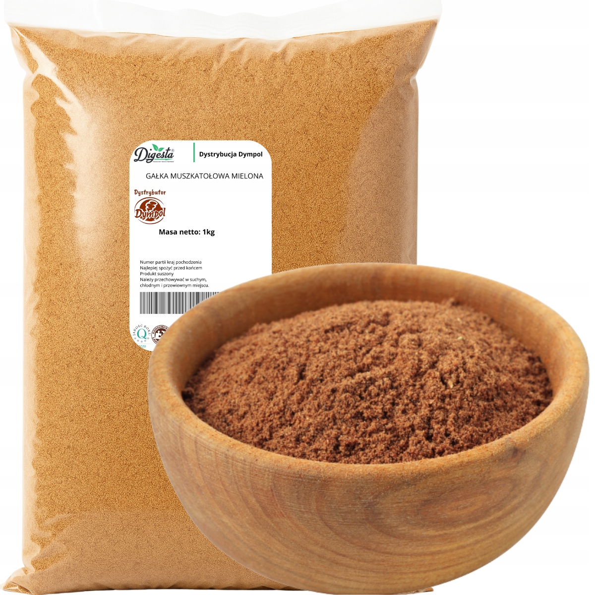 Mletá Muškátová Hlavička Aromatická přírodní Koření 1 kg