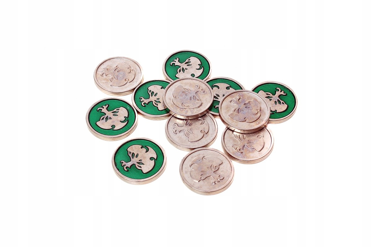 Metalowe monety - Natura (zestaw 12 monet)