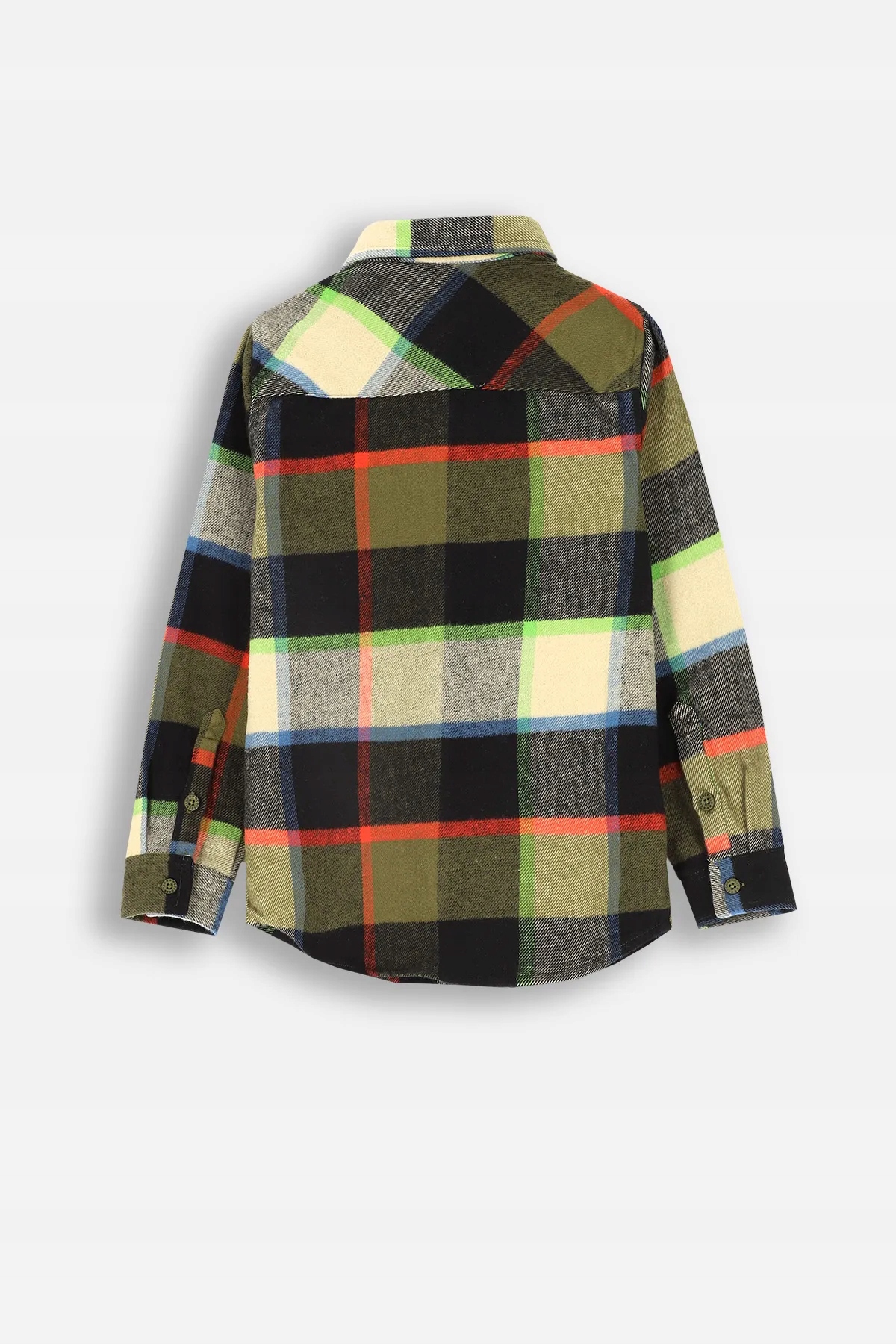 Chłopięca Koszula w Kratę na Długi Rękaw 122 Coccodrillo ZC4 Marka Coccodrillo