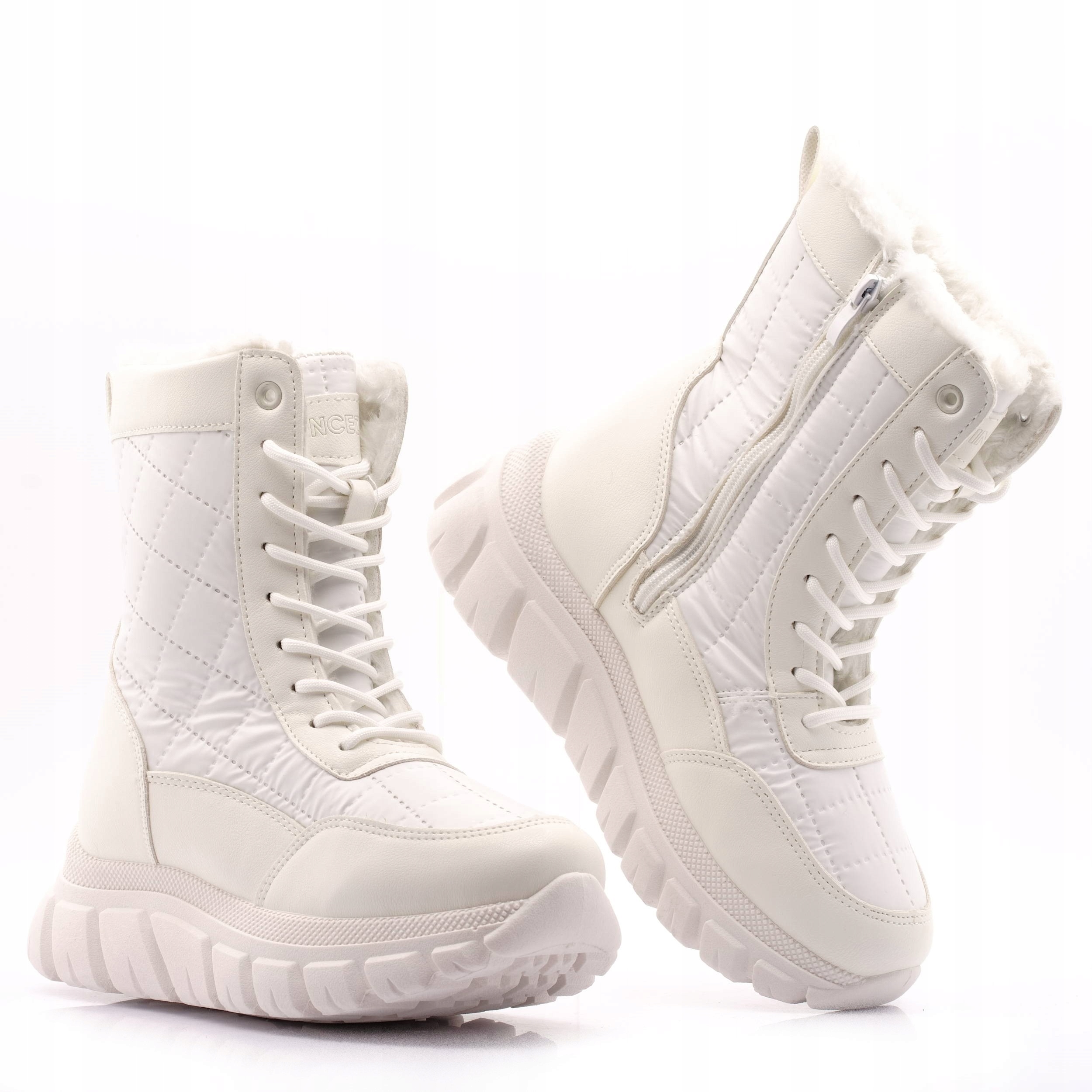 VINCEZA ŚNIEGOWCE DAMSKIE OCIEPLANE BUTY ZIMOWE 39 Wysokość brak informacji