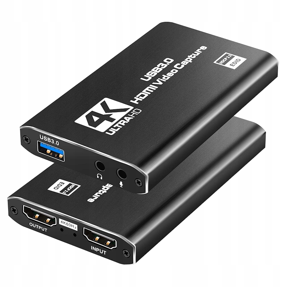 Grabber 4K Hdmi Usb 3.0 Capture Card przechwytywanie audio wideo streaming