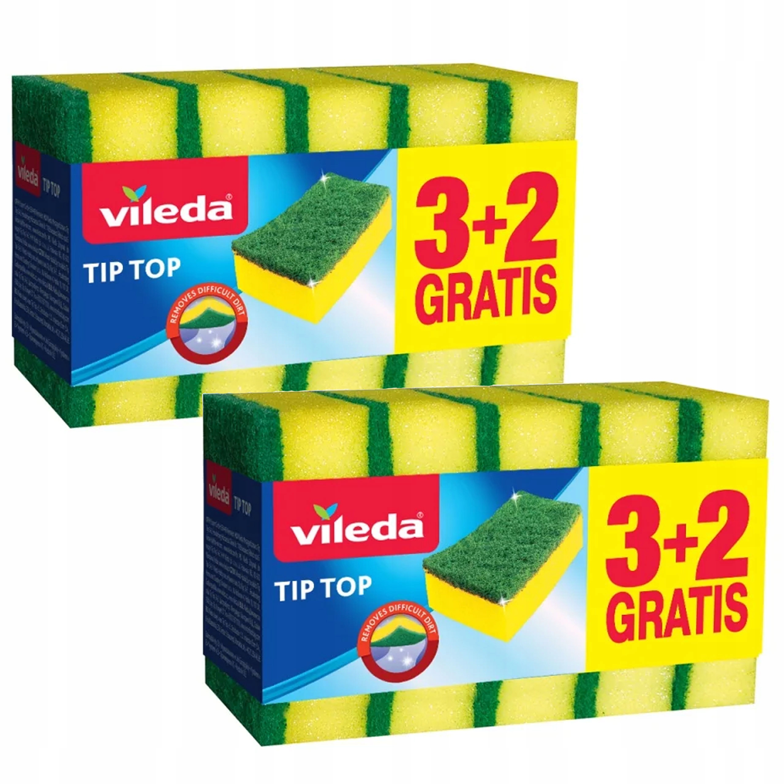 

Vileda 2x Zmywaki Gąbki Style 3+2 Myjki kuchenne