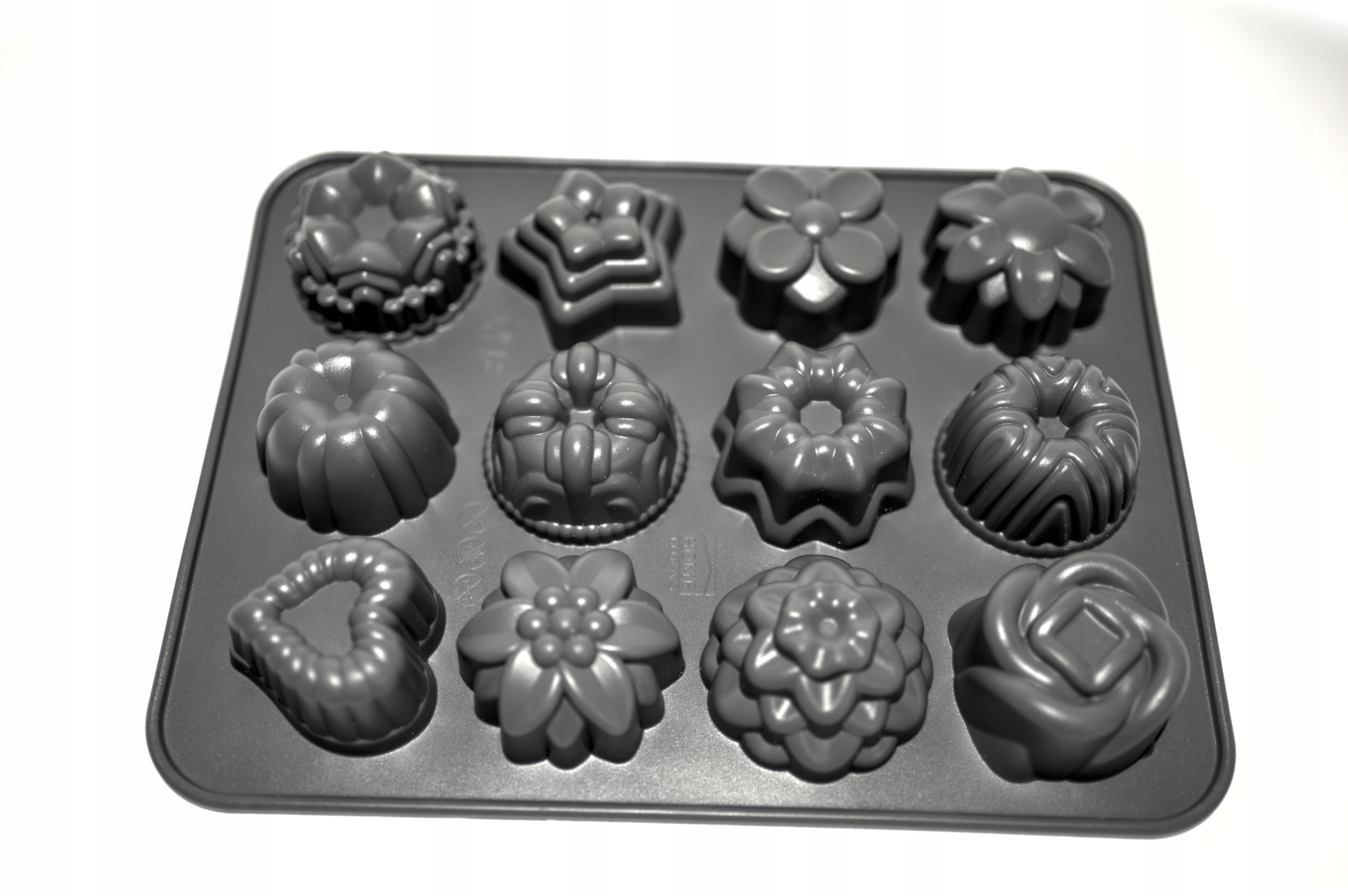 

blacha muffinki Babeczek serca kwiatki wzóry