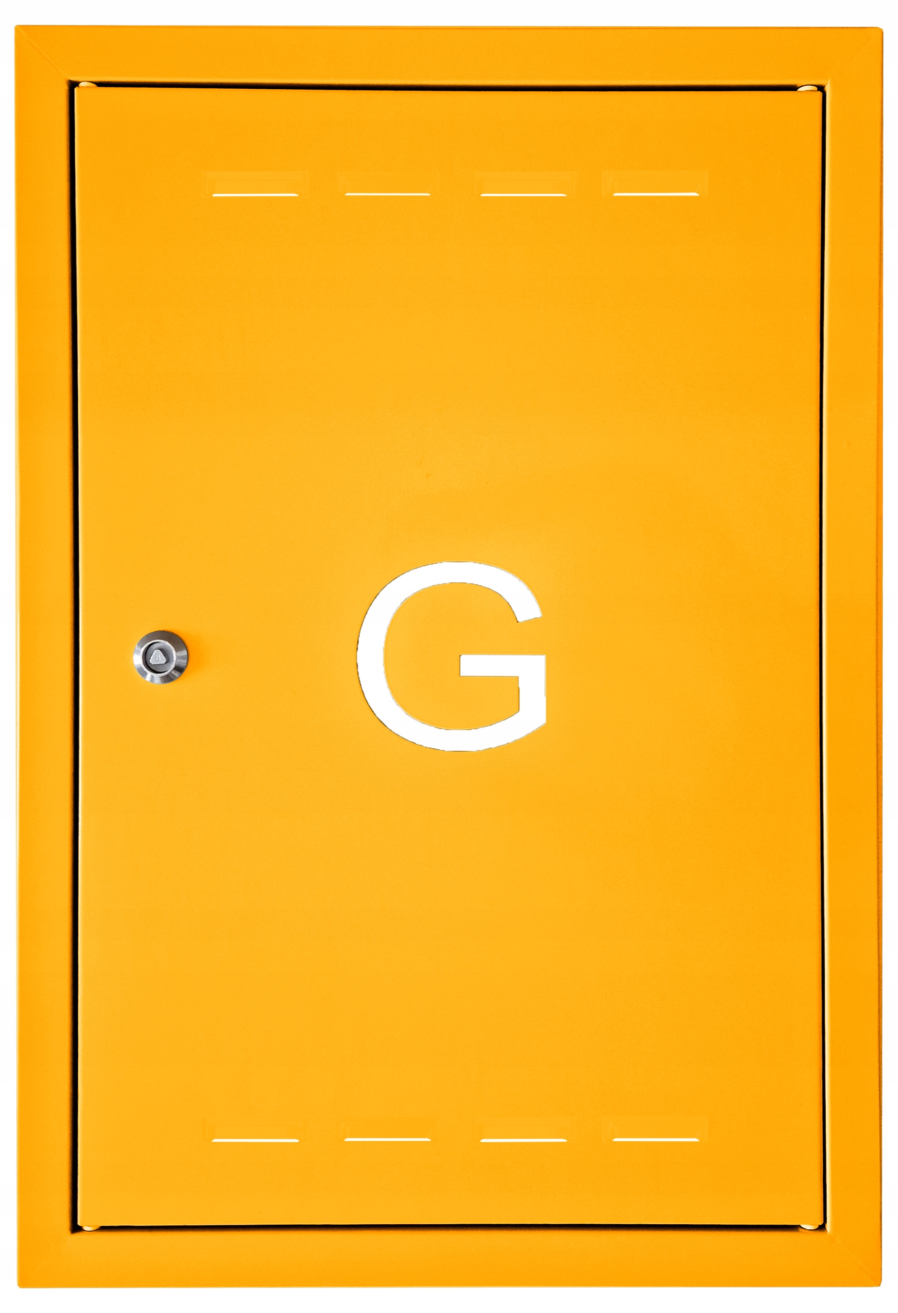 DRZWICZKI GAZOWE ŻÓŁTE 60x60 OSŁONA NA GAZOMIERZ