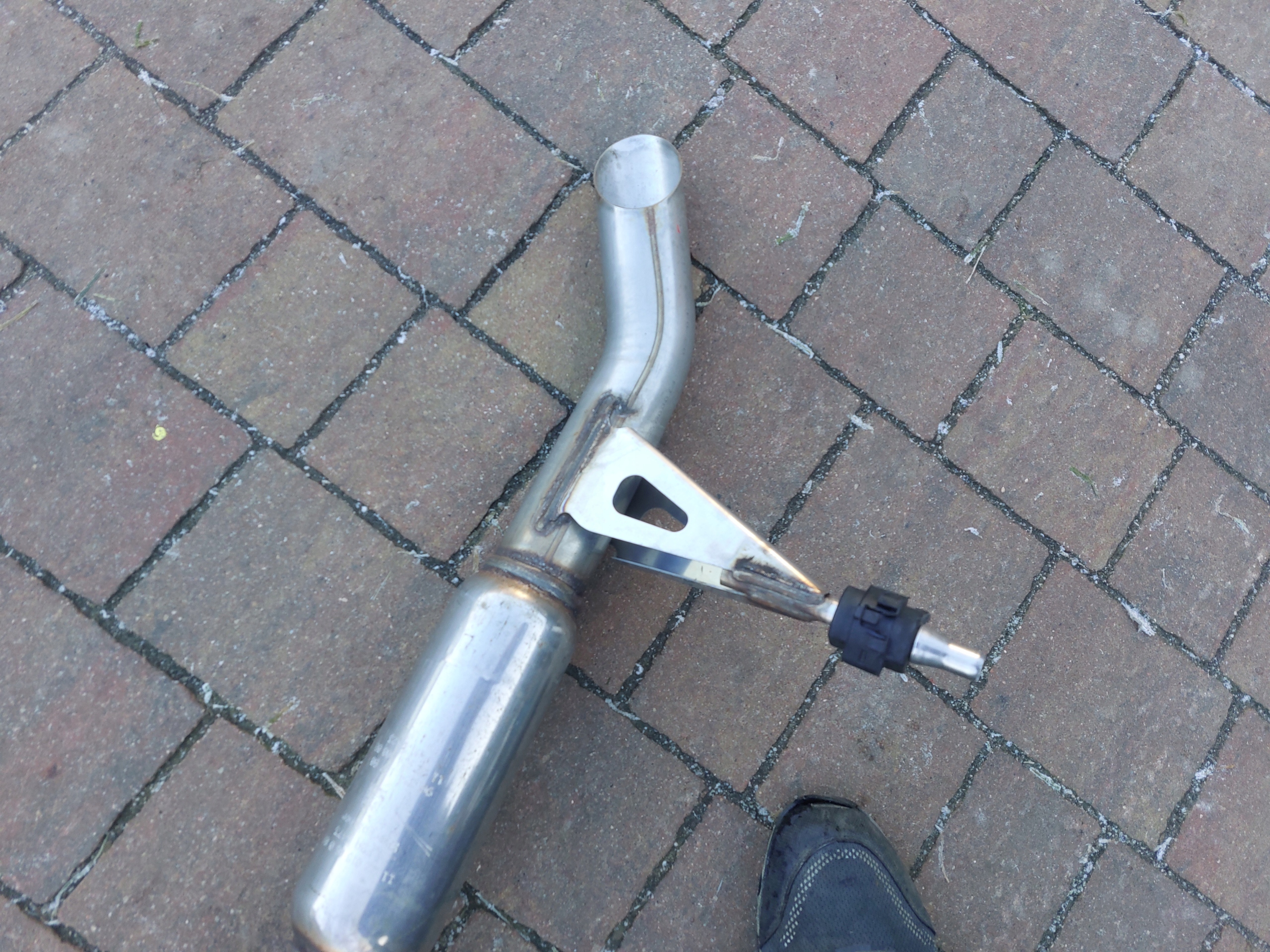 Dpf catalyst exhaust pipe TLUMIK Berlingo IV COMBO E 1.5 hdi new A007