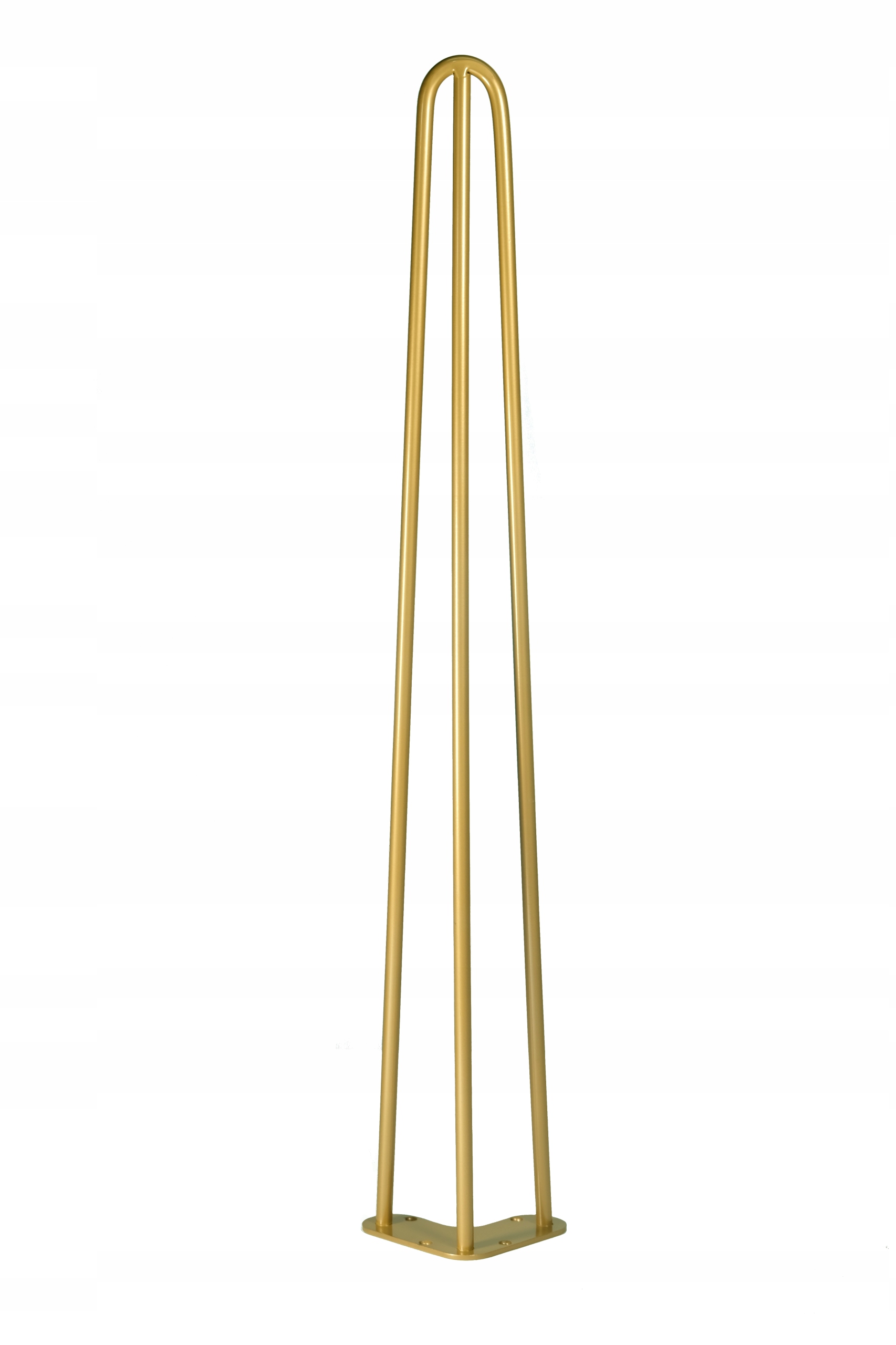 NOGA METALOWA HAIRPIN LEGS ZŁOTA 75cm