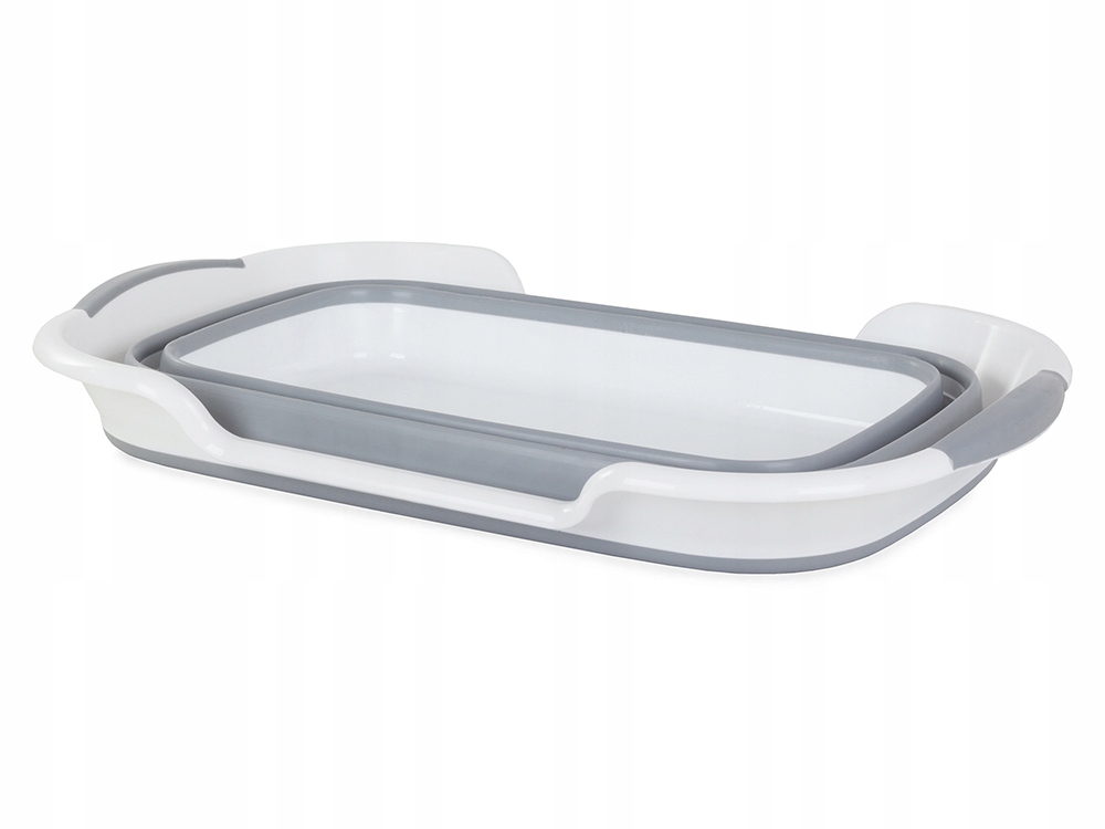 MISKA SKŁADANA SILIKONOWA Z ODPŁYWEM NA PRANIE Pojemność 40 l