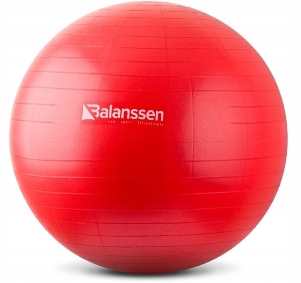 Balanssen Abs Gym Ball piłka rehabilitacyjna 65 cm czerwona 1 sztuka