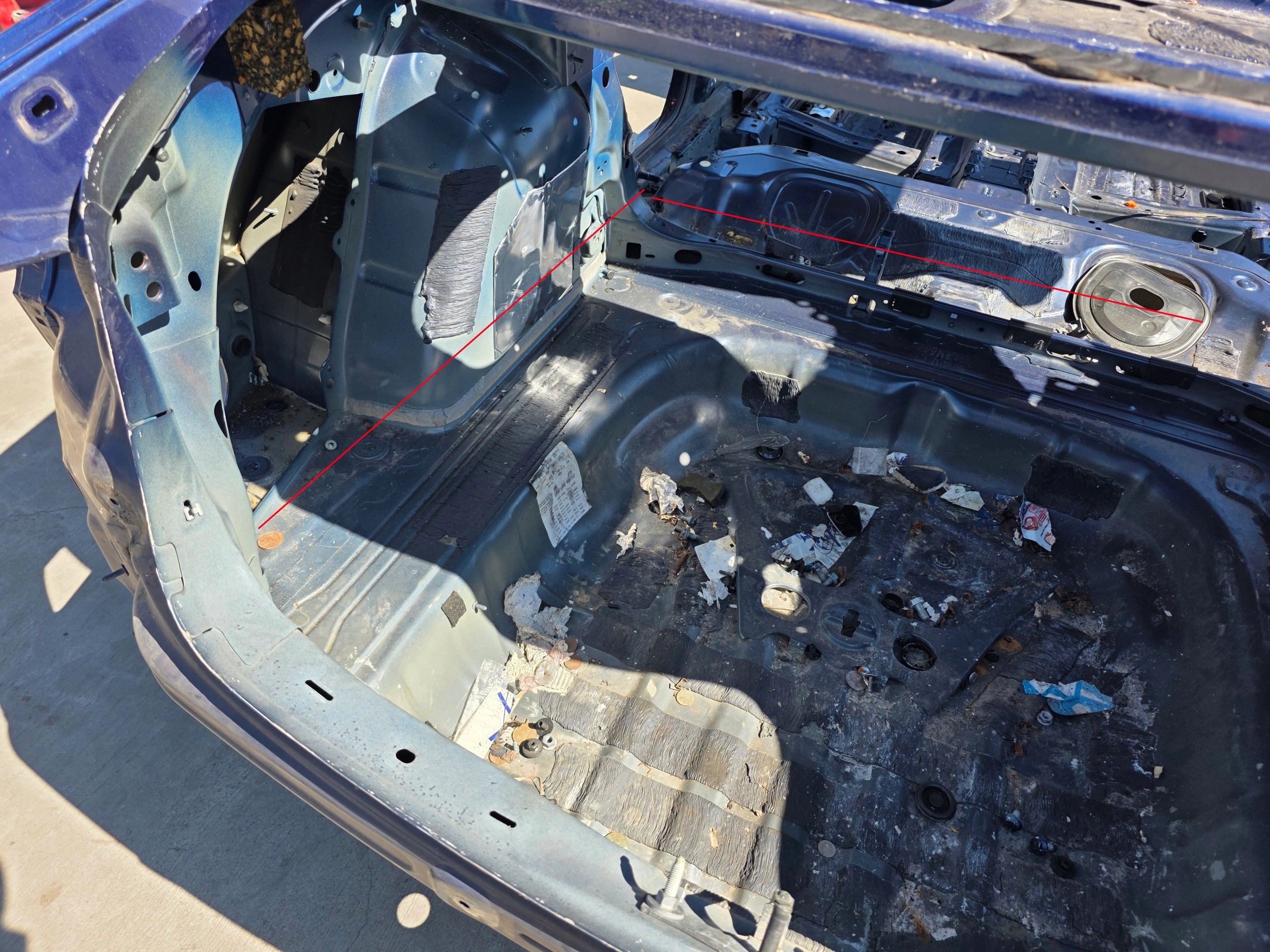 quarter sump rear panel AUDI A3 8V sedan 2012-2018 original !!!
